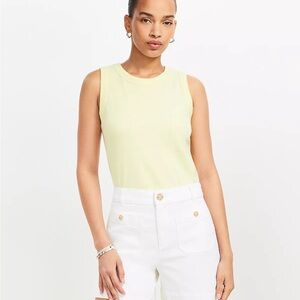 LOFT Harbor Tank Top Yellow